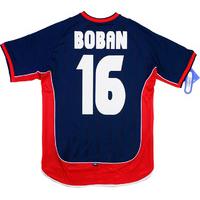 2001 02 celta vigo away shirt boban 16 wtags s