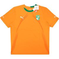 2010 11 ivory coast puma training tee bnib