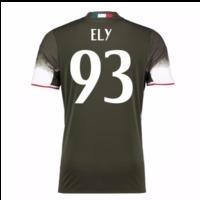 2016 17 ac milan third shirt ely 93 kids