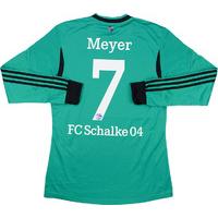 2013-15 Schalke Player Issue Formotion Third L/S Shirt Meyer #7