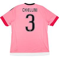 2015-16 Juventus Away Shirt Chiellini #3 *w/Tags* XS