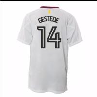 2016-17 Aston Villa Away Shirt (Gestede 14)