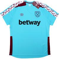 2016 17 west ham umbro training shirt bnib