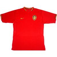 2006 08 belgium player issue home shirt as new xl