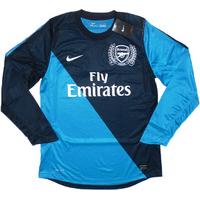 2011-12 Arsenal Player Issue European (Early Season) Away L/S Shirt