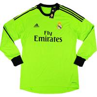 2013-14 Real Madrid Player Issue GK Away L/S Shirt *BNIB* XL