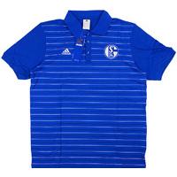 2013-14 Schalke Adidas Polo T-shirt *BNIB*