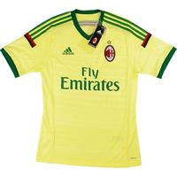 2014-15 AC Milan Player Issue Adizero Third Shirt *w/Tags* M
