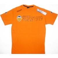 2010 11 valencia kappa vcf1919 orange t shirt bnib