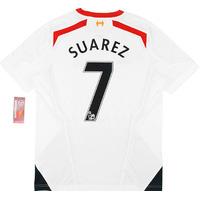 2013-14 Liverpool Away Shirt Suarez #7 *w/Tags*