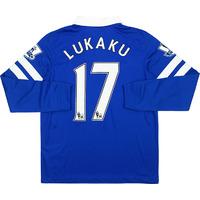 2013-14 Everton Home Shirt Lukaku #17 *w/Tags* L.Boys