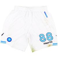 2011-12 Napoli Match Worn Home Shorts #88 (Inler) L