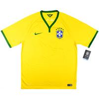 2014 15 brazil home shirt bnib xl