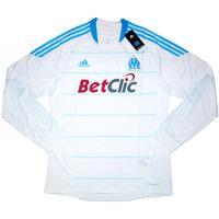 2010-11 Olympique Marseille Formotion Player Issue Home L/S Shirt