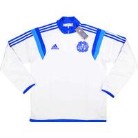 2014-15 Olympique Marseille Adidas 1/2 Zip Training Top *BNIB*