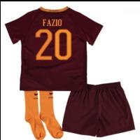 2016-17 Roma Home Mini Kit (Fazio 20)