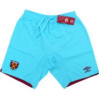 2016 17 west ham away shorts bnib m