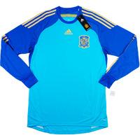 2013-15 Spain Player Issue Adizero GK Home L/S Shirt *BNIB*