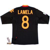 2012-13 Roma Player Issue Third L/S Shirt Lamela #8 *w/Tags* XXL