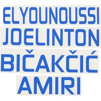 2015-16 Hoffenheim Away Blue Name Block
