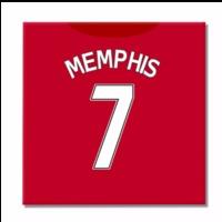 2016 2017 man united canvas print memphis 7