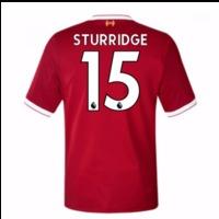 2017-18 Liverpool Home Short Sleeve Shirt (Sturridge 15)