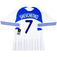 2009 10 dynamo kiev player issue home european shirt shevchenko 7