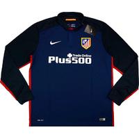 2015 16 atletico madrid b player issue away ls shirt wtags