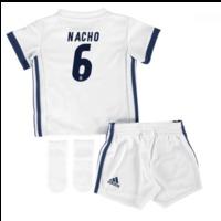 2016-17 Real Madrid Home Adidas SMU Mini Kit (Nacho 6)