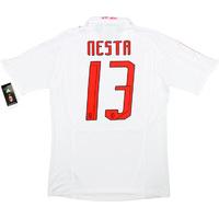 2007-08 AC Milan Player Issue Away Domestic Shirt Nesta #13 *w/Tags*