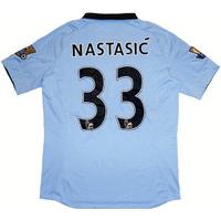 2012-13 Manchester City Match Issue Home Shirt Nastasi? #33