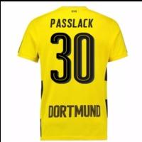 2017-18 Borussia Dortmund Home Short Sleeve Shirt (Kids) (Passlack 30)