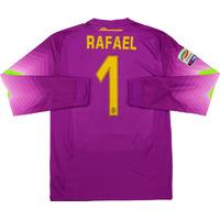 2014-15 Hellas Verona Match Issue GK Third Shirt Rafael #1 (Very Good)