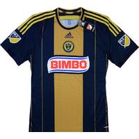 2014-15 Philadelphia Union Adizero Player Issue Authentic Home Shirt