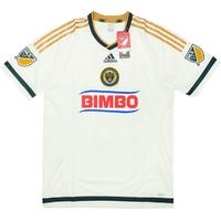 2015 16 philadelphia union adizero player issue authentic away shirt