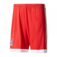 2017-2018 Bayern Munich Adidas Home Shorts (Red)