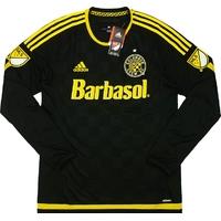 2015-16 Columbus Crew Player Issue Authentic Away/Home L/S Shirt