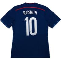 2014-15 Scotland Player Issue Adizero Home Shirt Naismith #10 *w/Tags*