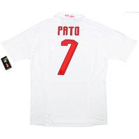 2007 08 ac milan player issue away domestic shirt pato 7 wtags xl