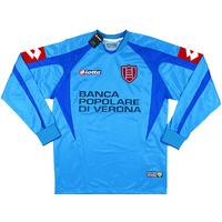2005 06 chievo verona player issue third ls shirt wtags s