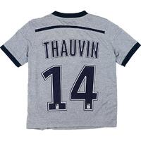 2014-15 Olympique Marseille Away Shirt Thauvin #14 *w/Tags* S.Boys