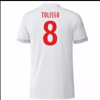 2017-18 Olympique Lyon Adidas Home Shirt (Tolisso 8)