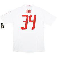 2007 08 ac milan player issue away domestic shirt ba 34 wtags xl