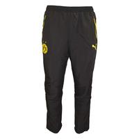 2015 2016 borussia dortmund puma leisure pants black kids