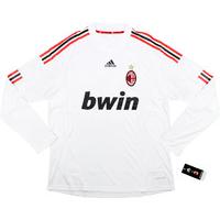 2008-09 AC Milan Player Issue Away Domestic L/S Shirt *BNIB* XL