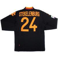 2012-13 Roma Match Issue GK Black Shirt Stekelenburg #24