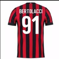 2017 2018 ac milan home shirt bertolacci 91 kids