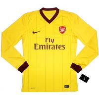 2012-13 Arsenal L/S Player Issue European Third Shirt *w/Tags* XL