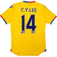 2016-17 Crystal Palace Player Issue Body Fit Away Shirt C.Y. Lee #14