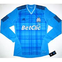 2010-11 Olympique Marseille L/S Formotion Player Issue Away Shirt